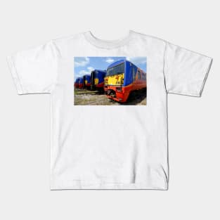 South Western Railway trains at Long Marston Kids T-Shirt